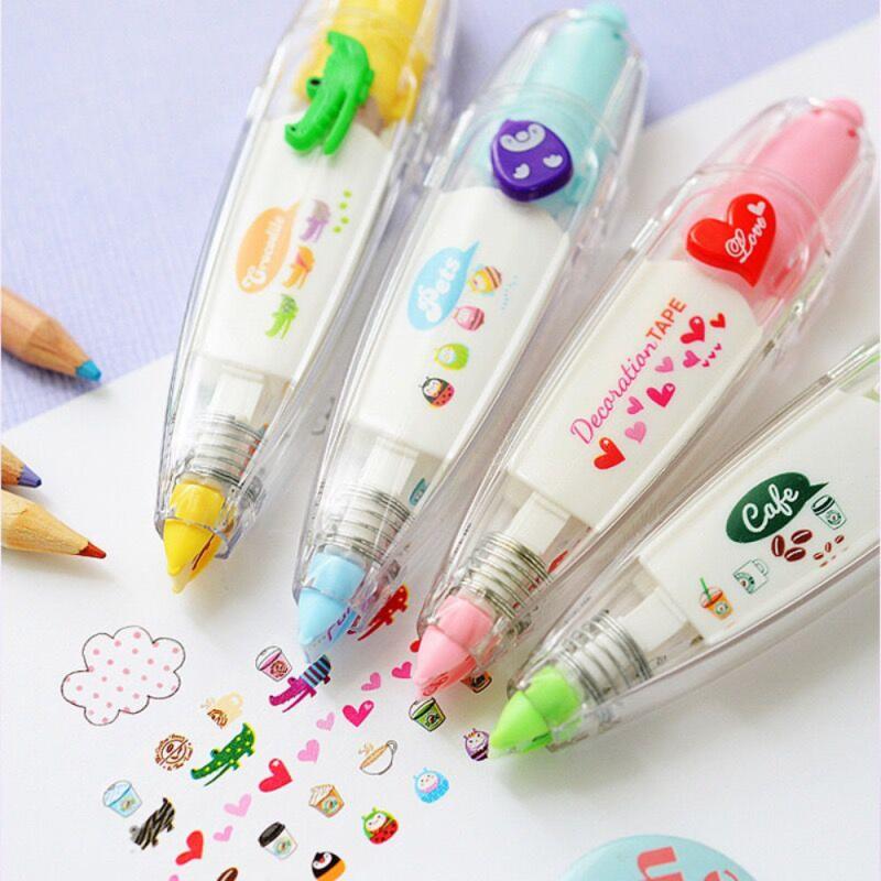 Mechanical Decorative Correction Tape for School Supplies