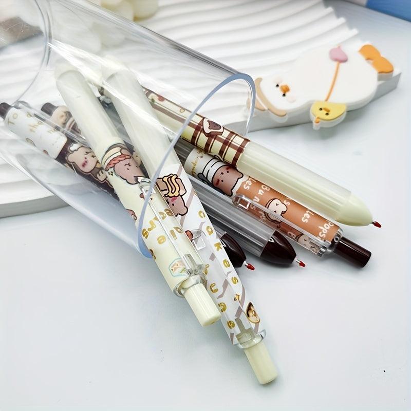 6pcs Baking Bear Finger Guard Gel Pen