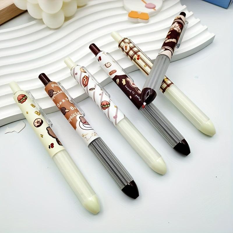 6pcs Baking Bear Finger Guard Gel Pen