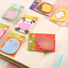 20-Piece Cartoon Sticky Notes for Students, High-Appearance, Tearable & Sticky