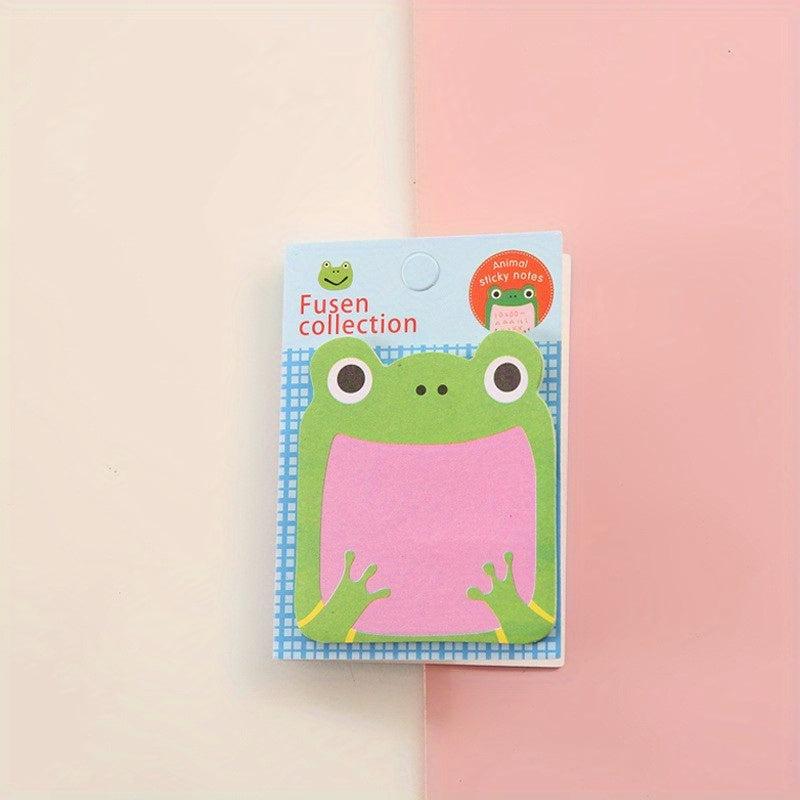 20-Piece Cartoon Sticky Notes for Students, High-Appearance, Tearable & Sticky