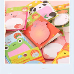 20-Piece Cartoon Sticky Notes for Students, High-Appearance, Tearable & Sticky