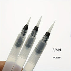 Watercolor Pen Set with Self Water Pen Brush and Solid Paint