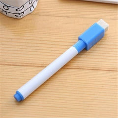 5pcs Erasable Whiteboard Markers with Built In Eraser for Office & School