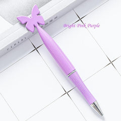 3pcs Sequin Butterfly Ballpoint Pen 1.0mm Refill Office Student Signature