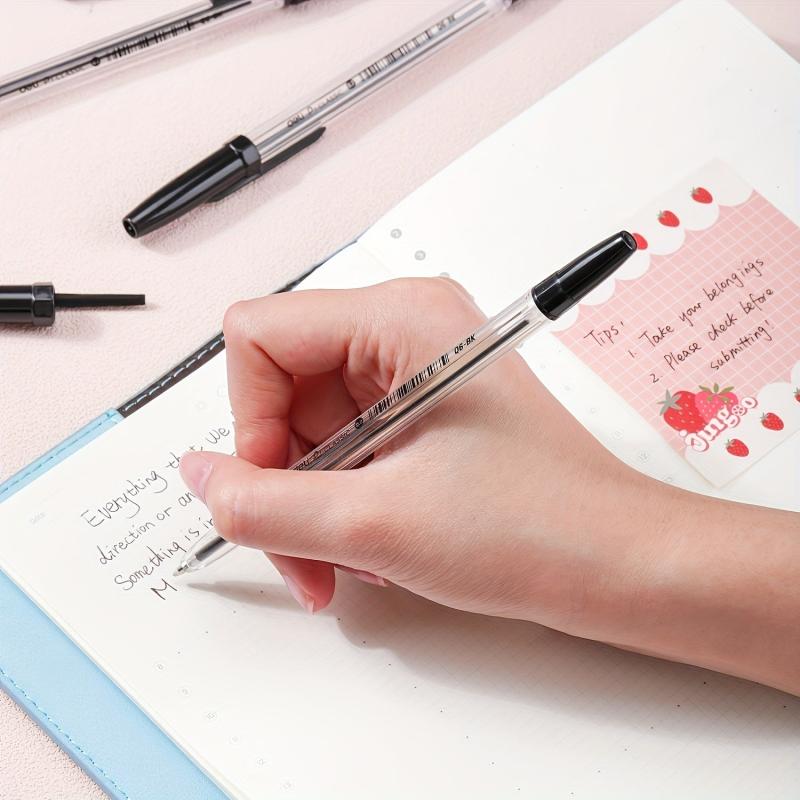 50pcs Gel Ink Ball Point Pen Set Office School 0.7mm