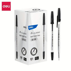 50pcs Gel Ink Ball Point Pen Set Office School 0.7mm