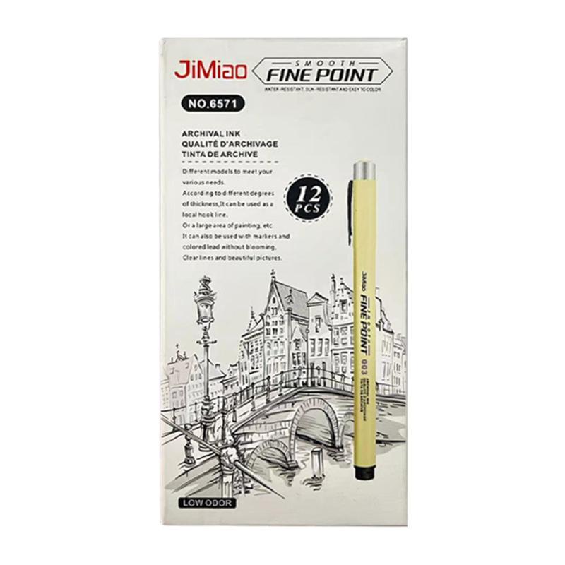 12 Pack Drawing Pens for Anime Sketching Calligraphy Art Supplies