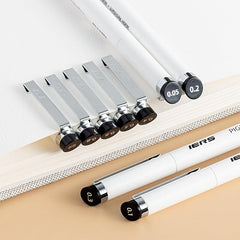 9 Needle Tube Pen Set Hand painted Waterproof Hook Line Pen Art Stroke Pen