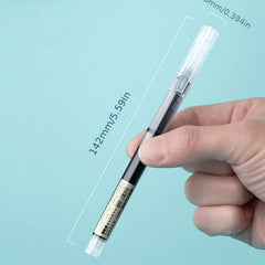 Red Liquid Quick Drying Gel Pen 0.5mm Straight Tip