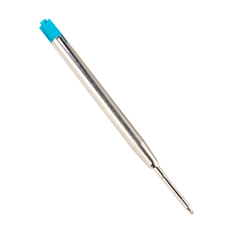 15pcs Smooth Ink 1.0mm Metal Ballpoint Pen Refill 424 Metal Refill