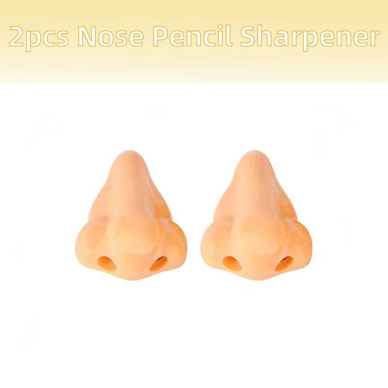 2pcs Nose Pencil Sharpener Funny School Supplies Stationery Birthday Party