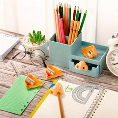 2pcs Nose Pencil Sharpener Funny School Supplies Stationery Birthday Party