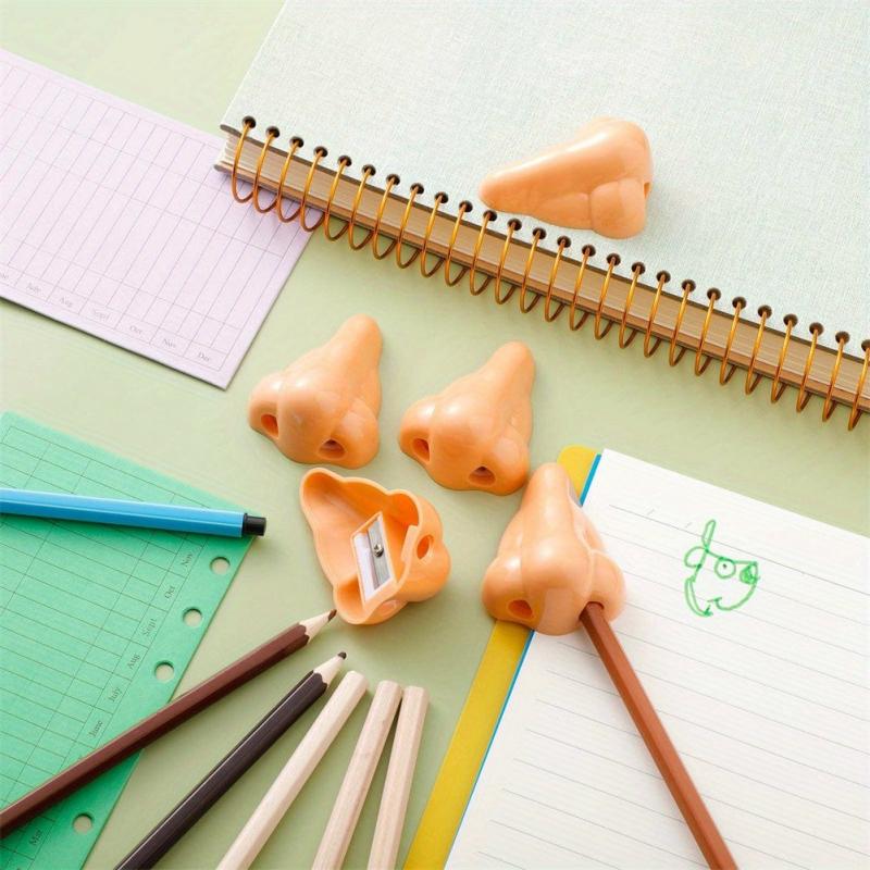 2pcs Nose Pencil Sharpener Funny School Supplies Stationery Birthday Party