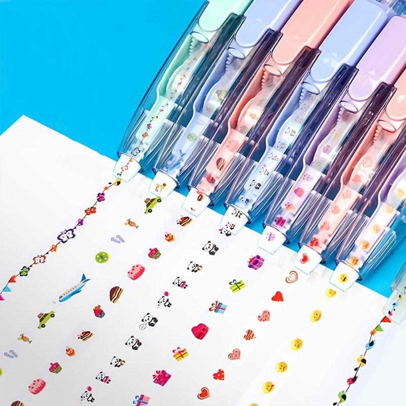 1pc Creative Correction Tape Decorative Tape Single