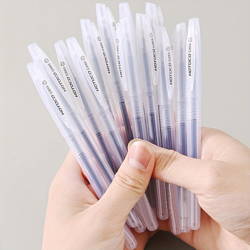 6pcs Pack 0.5mm Gel Pens - School & Office Supplies
