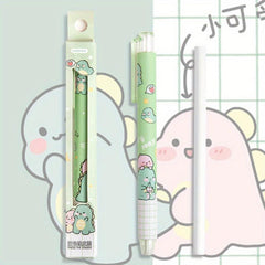 Cartoon Pen Shape Eraser, Retractable & Soft