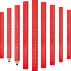 10pcs Carp Carpenter Pencils in Wooden Box for Woodworking