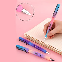 Gradient Fountain Pen For Boys And Girls Office Writing