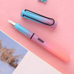 Gradient Fountain Pen For Boys And Girls Office Writing