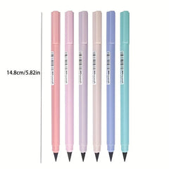 6pcs Eternity Macaron No Ink Pencil for Students