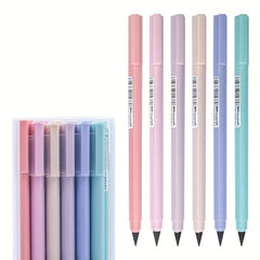6pcs Eternity Macaron No Ink Pencil for Students