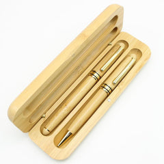 2pcs Metal Bamboo Treasure Bead Pen Pair Pen High-end Storage High Business Gift