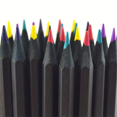 12pcs Wooden Art Drawing Pencils Set School Stationery Supplies