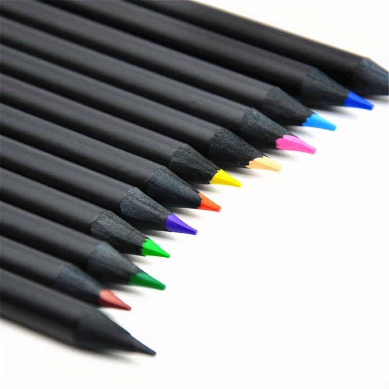 12pcs Wooden Art Drawing Pencils Set School Stationery Supplies