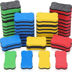 20pcs Bone Shape Mini Dry Erasers for Whiteboards, Classroom, Home & Office