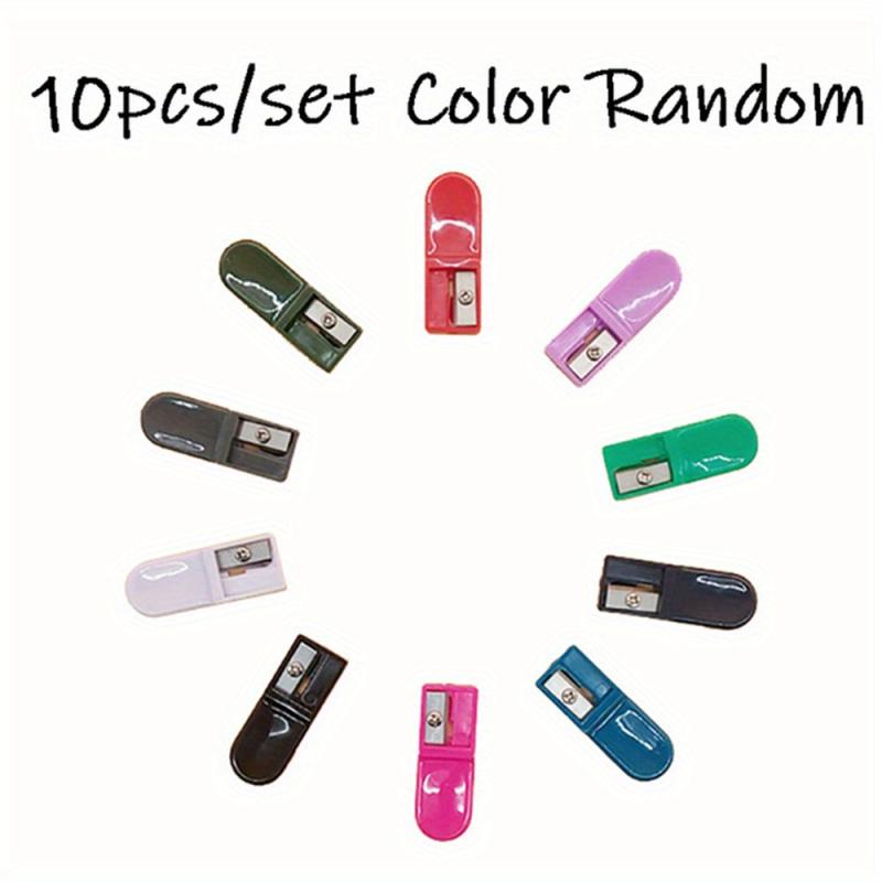 10pcs 2.0mm Mechanical Pencil Sharpener Mini Multicolour School Stationery
