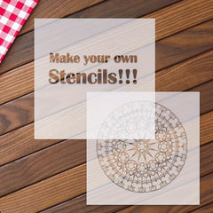20 Pack 6 Mil 30x48 cm Blank Stencil Mylar Sheets for Stencils