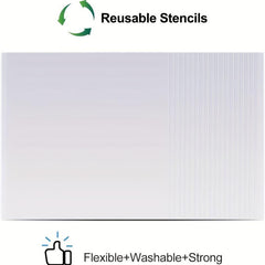 20 Pack 6 Mil 30x48 cm Blank Stencil Mylar Sheets for Stencils