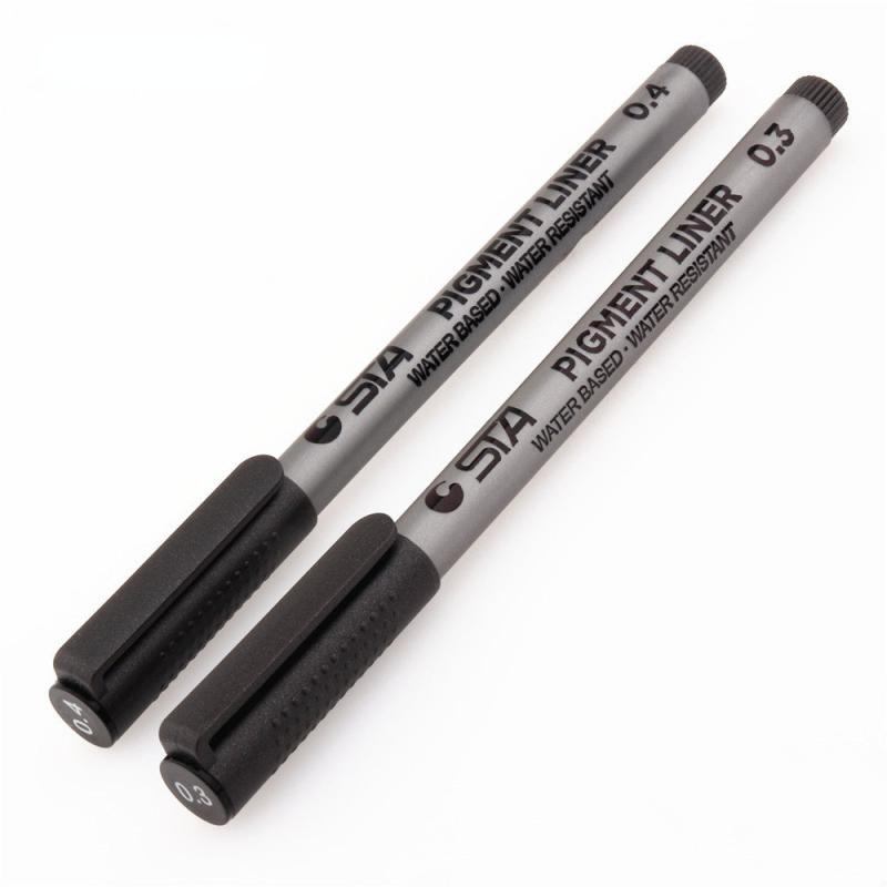 Waterproof Art Markers Brush Pen Set - Fine Sketch Pens