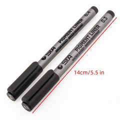 Waterproof Art Markers Brush Pen Set - Fine Sketch Pens