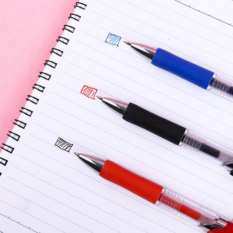 6pcs Large Capacity Retractable Gel Pens