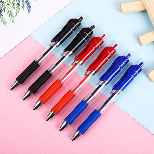 6pcs Large Capacity Retractable Gel Pens