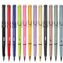 12pcs Colorful Eternity Pencil Erasable Lead Pencil Pen No Sharpening