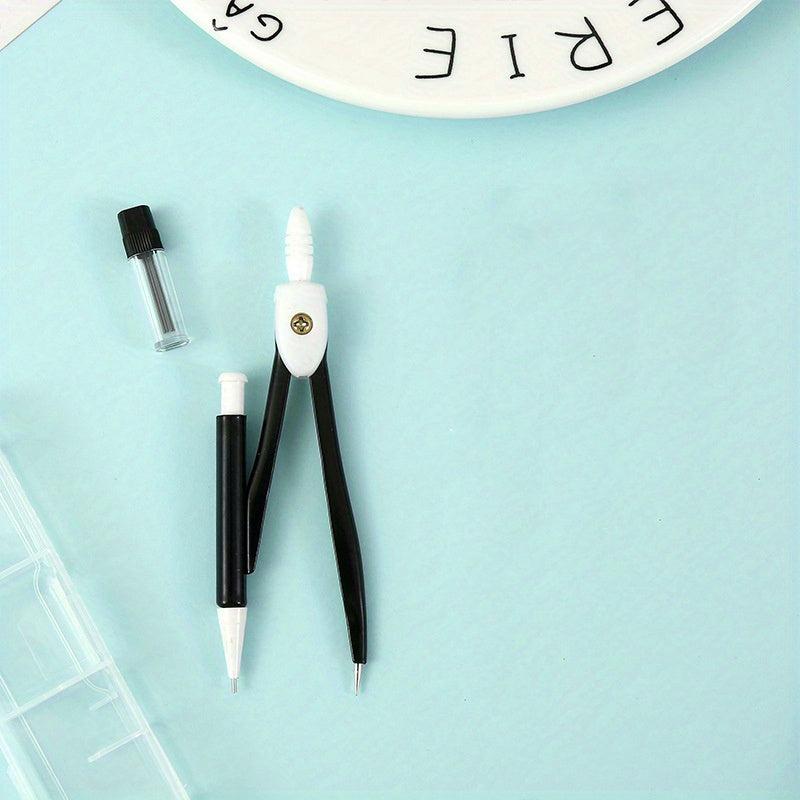 Round Gauge Set Student Examination Metal Drawing Round Gauge Painting Tool Math