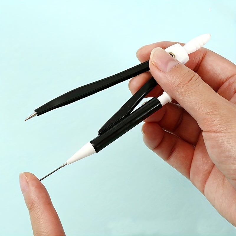Round Gauge Set Student Examination Metal Drawing Round Gauge Painting Tool Math