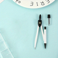 Round Gauge Set Student Examination Metal Drawing Round Gauge Painting Tool Math