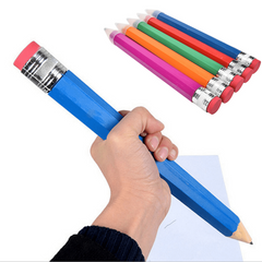 Wooden Handcraft Large Pencil for School Office Supplies Student Stationery Gift