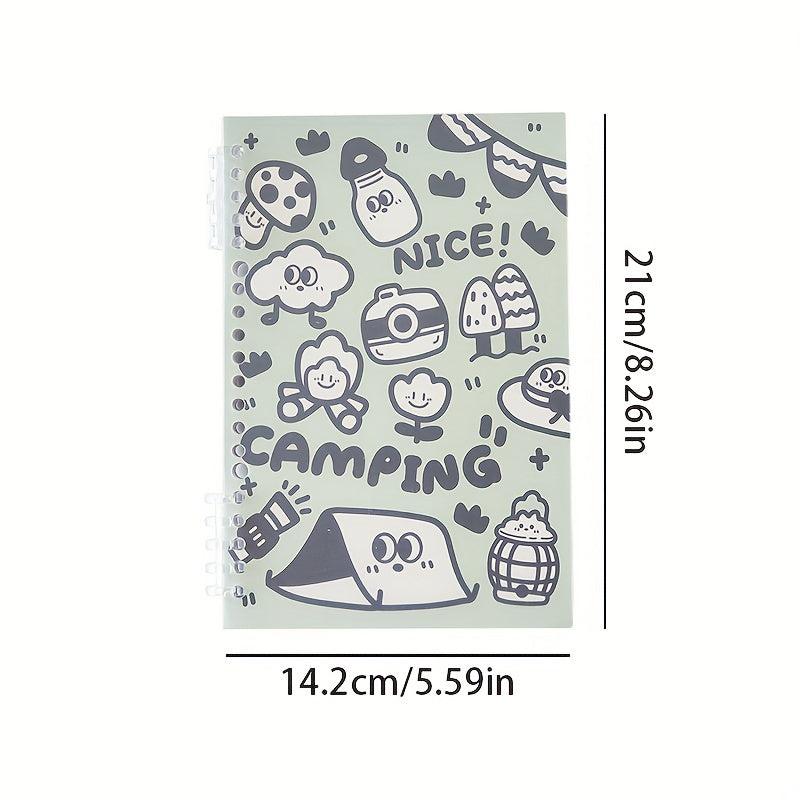 B5 Non Cutting Loose Leaf Notebook 60 Sheets