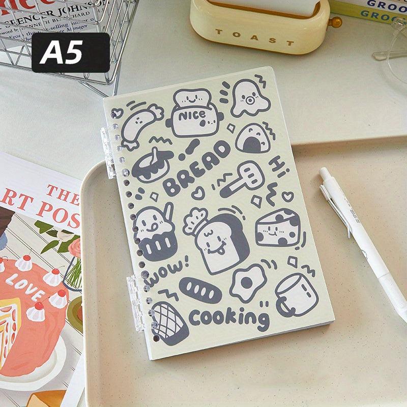 B5 Non Cutting Loose Leaf Notebook 60 Sheets