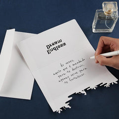 DIY Dreamy Mirror Card with Envelope - Magical Greeting Card