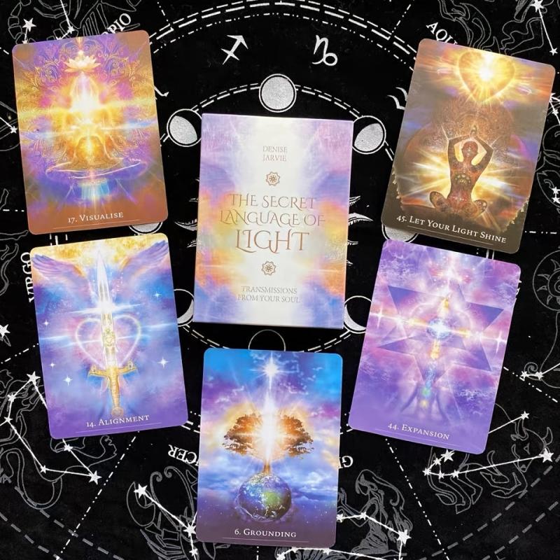 Language Of Light Oracle Deck with Guidebook