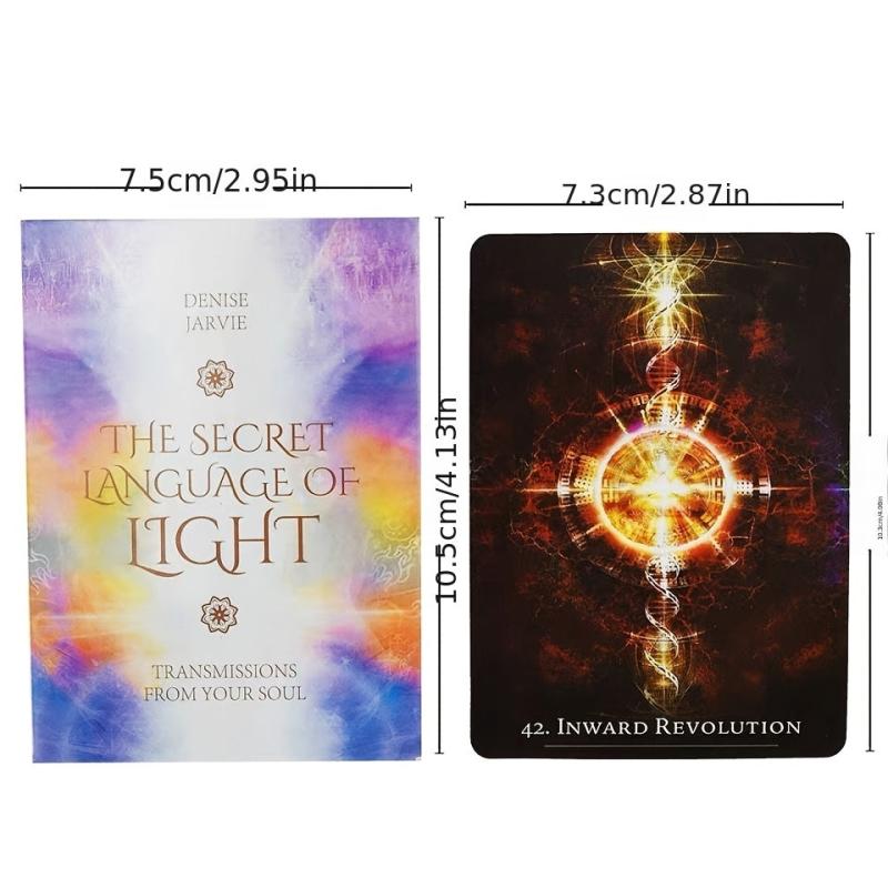 Language Of Light Oracle Deck with Guidebook