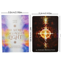 Language Of Light Oracle Deck with Guidebook