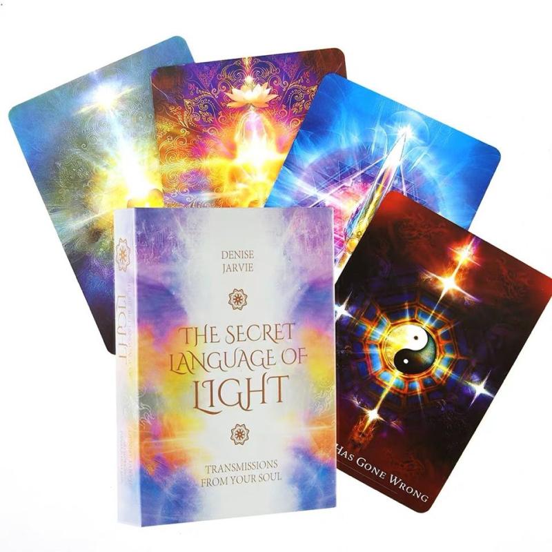 Language Of Light Oracle Deck with Guidebook