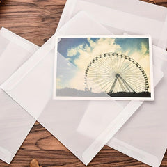 10pcs Romantic Sulfuric Acid Paper Envelopes - Creative Gift